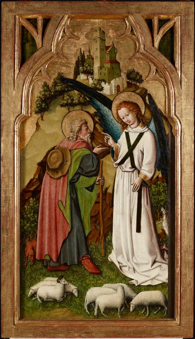Mensaje del ángel a Joachim de Meister von Schloss Lichtenstein