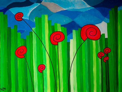 Palos de flores de Melanie Hermine Lichterfeld