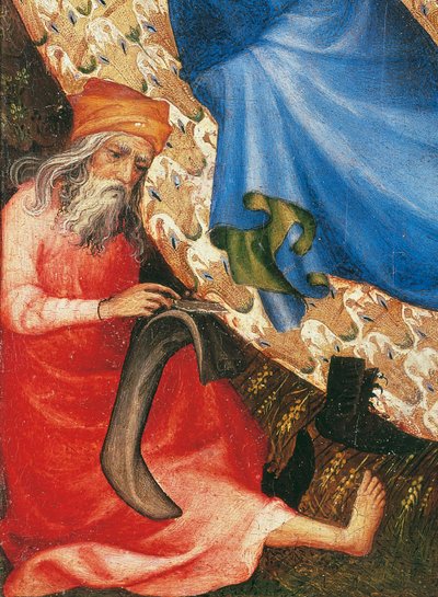 Natividad (detalle) de Melchior Broederlam