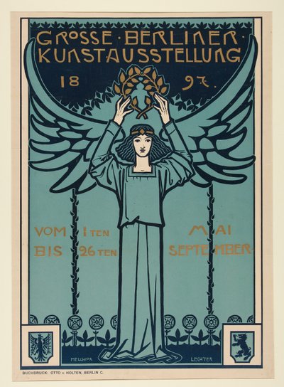 Gran exposición de arte de Berlín de Melchior Lechter