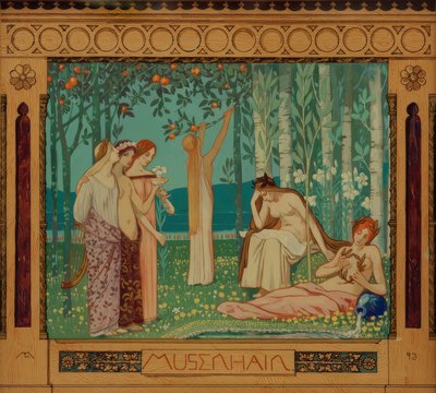 Bosque de las musas de Melchior Lechter