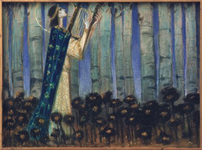 Orfeo (estudio preliminar) de Melchior Lechter