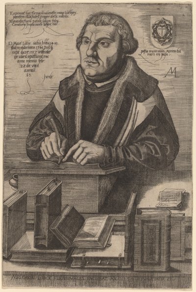Martín Lutero de Melchior Lorch