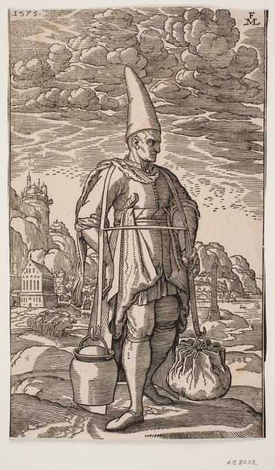 El cocinero de los jenízaros de Melchior Lorck