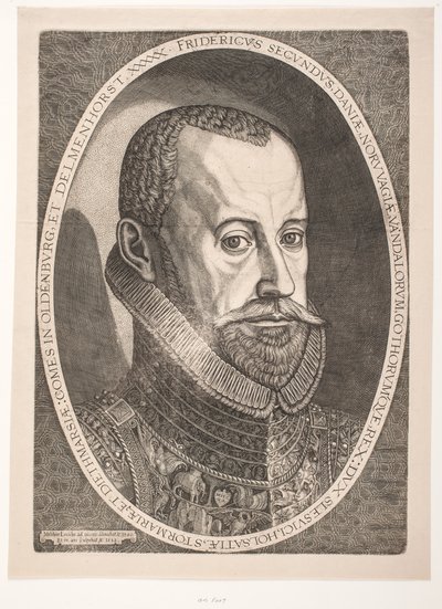 Rey Federico II de Melchior Lorck