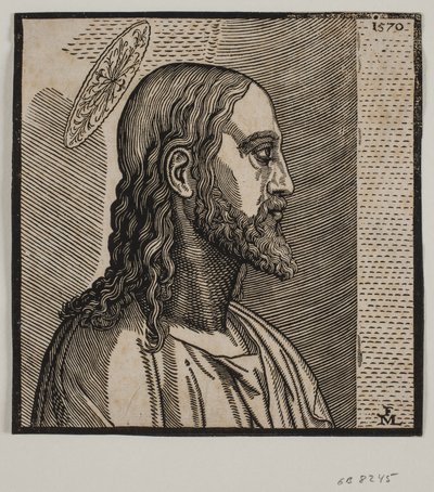 Retrato de Cristo de Melchior Lorck
