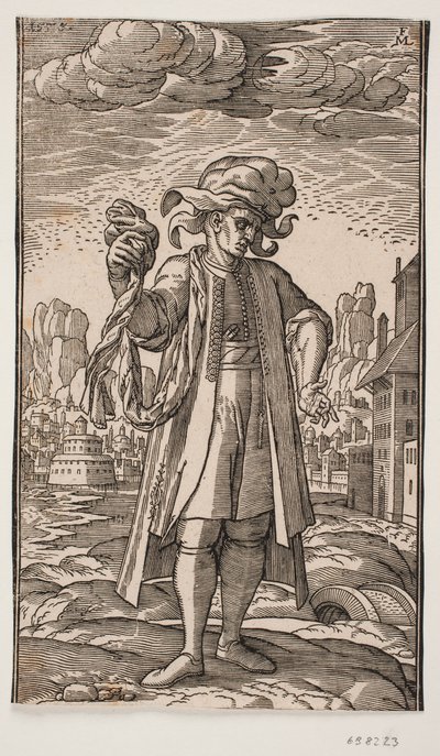 El cocinero del sultán de Melchior Lorck