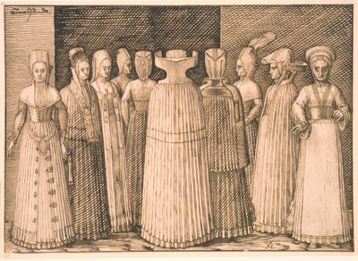 Diez mujeres de Stralsund de Melchior Lorck