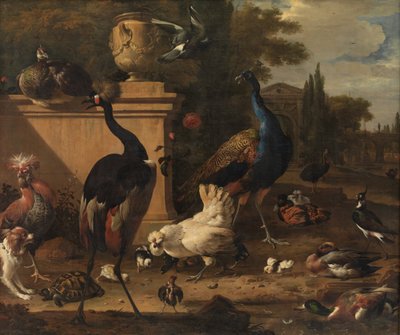 Gallinero en una Mansión de Melchior d