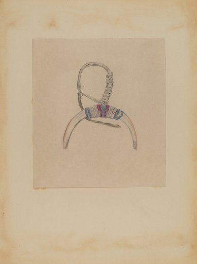 Hueso y abalorios de Melita Hofmann