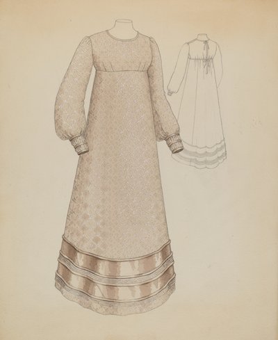 Vestido, c. 1936 de Melita Hofmann