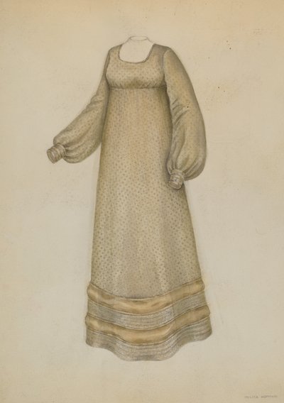Vestido, c. 1936 de Melita Hofmann