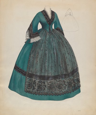 Vestido, c. 1937 de Melita Hofmann