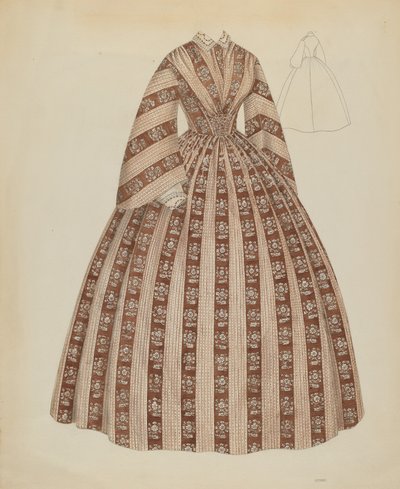 Vestido, c. 1937 de Melita Hofmann