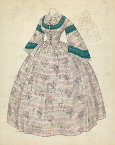 Vestido, c. 1940 de Melita Hofmann