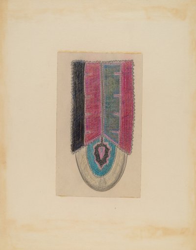 Trabajo de abalorios de mocasín de Melita Hofmann