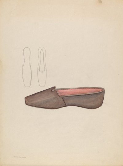 Zapatilla, 1935-1942 de Melita Hofmann