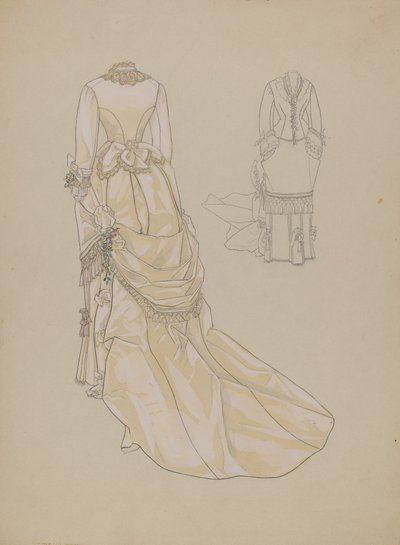 Vestido de Novia, c. 1936 de Melita Hofmann