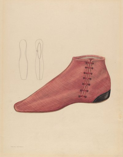 Zapato de Mujer, c. 1936 de Melita Hofmann
