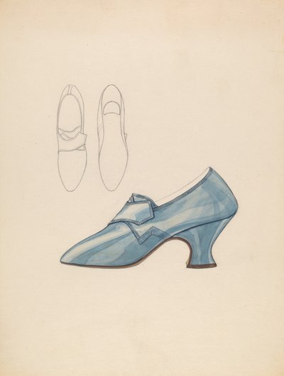 Zapato de mujer, c. 1936 de Melita Hofmann