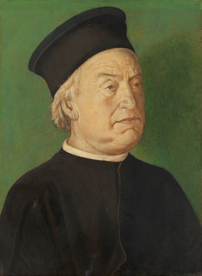 Retrato de un hombre de Melozzo da Forlì (manner of)