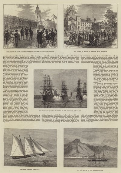 Príncipe de Gales en Holyhead de Melton Prior