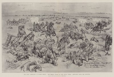 La emboscada bóer en Koorn Spruit, la acción heroica de la Artillería Real a Caballo salva la situación de Melton Prior