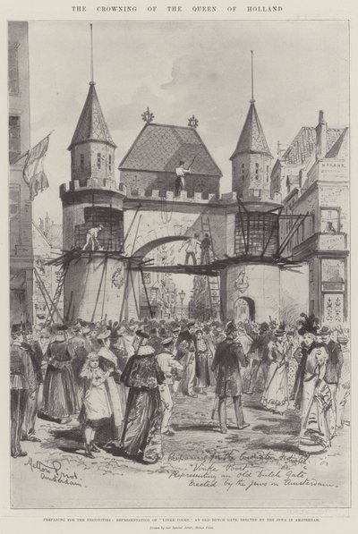 La coronación de la Reina de Holanda de Melton Prior