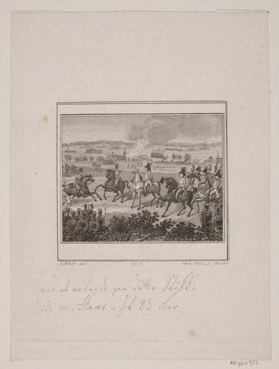 Danés: Escena de la historia de Frederik II de Meno Haas