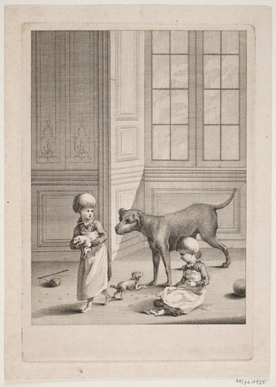 Juegos infantiles del príncipe heredero Federico. V de Meno Haas