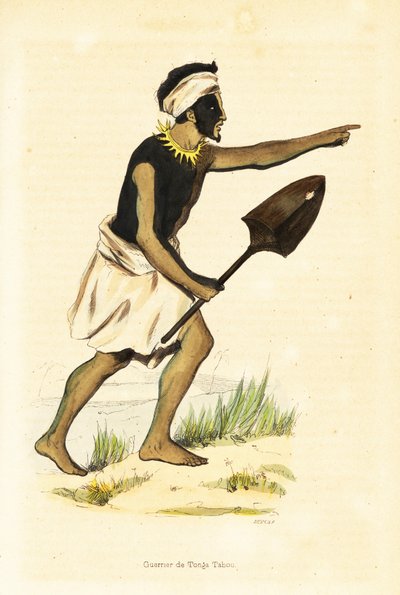 Guerrero de Tongatapu, Reino de Tonga de Mercier Mercier