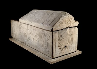 Arte merovingio: sarcófago de Charenton sur Cher de Merovingian
