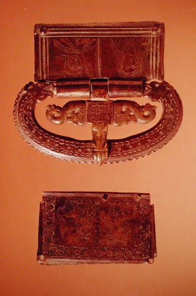 Hebilla de cinturón, de Landifay (Aisne) de Merovingian Merovingian