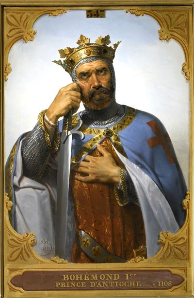 Bohemundo I de Antioquía, 1843 de Merry Joseph Blondel