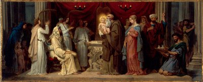 Présentation de Jésus au Temple Presentación de Cristo en el Templo de Merry Joseph Blondel