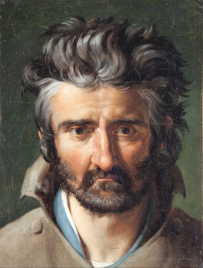 Cabeza de hombre de Merry Joseph Blondel