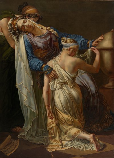 Hécuba y Políxena, después de 1814 de Merry Joseph Blondel