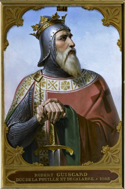 Roberto Guiscardo, Conde de Apulia y Calabria, 1843 de Merry Joseph Blondel