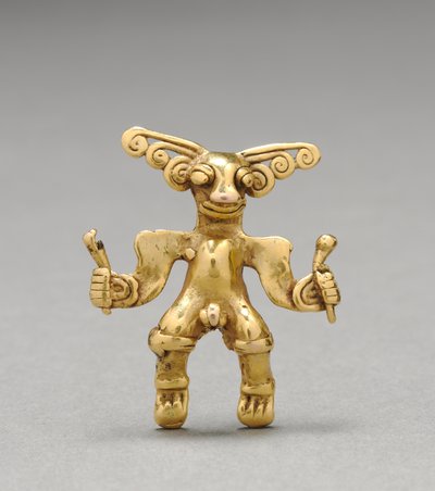 Colgante de figurilla, c. 1000-1550 de Mesoamerican Mesoamerican