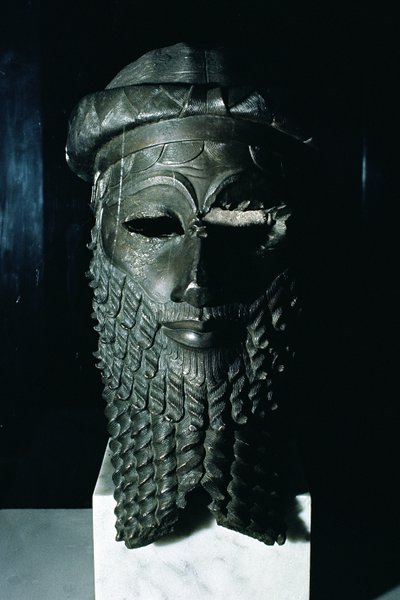Cabeza de Sargón I (c.2334-2279 a.C.) 2334-2200 a.C. de Mesopotamian
