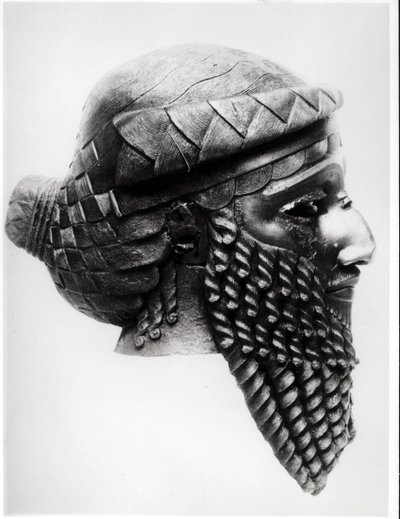 Cabeza de Sargón I (c.2334-2279 a.C.) 2400-2200 a.C. de Mesopotamian