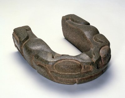 Yugo ceremonial del juego de pelota, c.250-900 de Mexican School