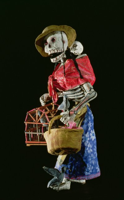 Figura para el Día de los Muertos de Mexican School