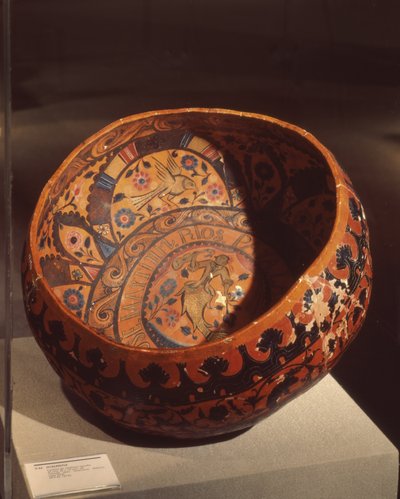 Jicapestle (calabaza pintada) de Mexican School