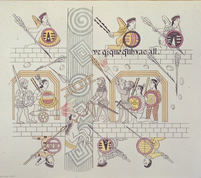 Españoles y aztecas, de 