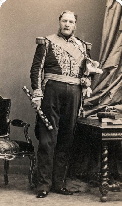 Retrato del mariscal Forey (1804-1872). Fotografía de Mayer y Pierson de Meyer and Pierson