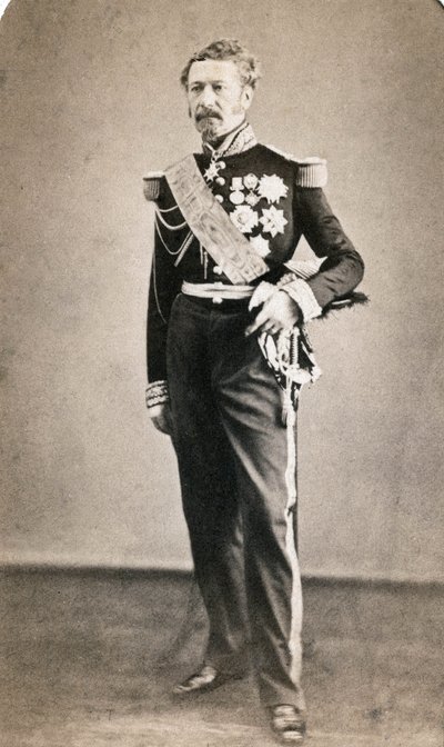 Retrato del mariscal Niel (1802-1869). Fotografía de Mayer y Pierson de Meyer and Pierson