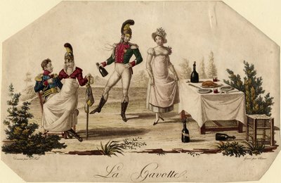 Gavota, c. 1815 de Meynier Saint Fal