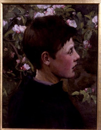 Cabeza de un Niño de Mia Arnesby (attributed to) Brown
