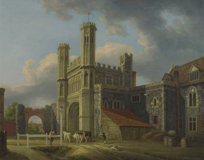 La puerta de San Agustín, c.1778 de Michael Rooker